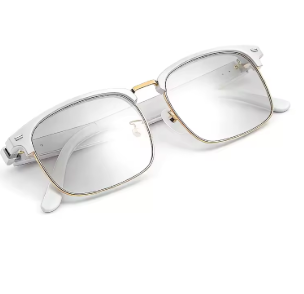 Lunettes intelligentes Lenovo 8K avec IA, caméra IA 800 W, photos et vidéos HD, appels vocaux, traduction, étanches et Bluetooth.