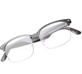 Lunettes intelligentes Lenovo 8K avec IA, caméra IA 800 W, photos et vidéos HD, appels vocaux, traduction, étanches et Bluetooth.