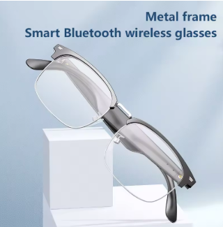 Lunettes intelligentes Lenovo 8K avec IA, caméra IA 800 W, photos et vidéos HD, appels vocaux, traduction, étanches et Bluetooth.